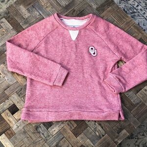 NWT Oklahoma Summit Sportswear Terry Crew Neck Size Medium